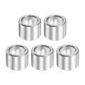 5pcs Aluminum Spacer 3 8 Od X 1 4 Id 5 16 Length Screw Standoff Bushing Plain Finish Unthreaded Round Metal For Screws Bolts 