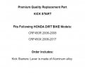 For Honda Crf450r 450r 2006-2008 Crf450x Crf 450x 2006-2017 Kick Start Mod-ztf1-8808