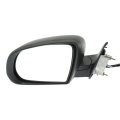 Passenger Side Door Mirror For Jeep Cherokee 2014 2015 2016 2017 2018 Power Non Heated Textured Black Replacement Ch1321366 