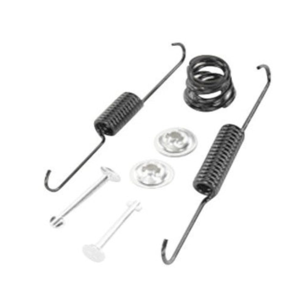 Parking Brake Shoe Return Spring Set Rear For Chevy Traverse 2009 2017 Steel Black Kit With Springs Pins And Retainers Part 179