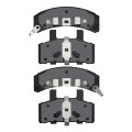 Carlights360 For Cadillac Deville 1990 1991 1992 1993 Disc Brake Pads Semi Metallic Friction Mechanical Pad Wear Sensor 16 6 