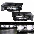 Labwork Set Of 2 Front Fog Bumper Lights Replacement For 2015-2020 Charger Clear Lens Switch Lamps Ch2592151 Ch2593151