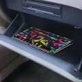 Kigai Graffiti Car Registration Insurance Holder Auto Glove Box Organizer Wallet Leather Manual Folder For Driver S License Id
