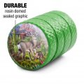 Southwest Deer Valve Stem Caps For Tire Rim Wheel Aluminum Green