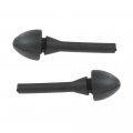 G-plus 2pcs Gas Fuel Door Rubber Bumper Compatible With 1945-1990 Many Chrysler Models Stop Stopper Replacement
