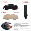 Autorder Dashboard Cover Mat For 2016-2021 Honda Civic Coupe Sedan Hatchback Accessories Suede Dash Sunshade Glare Uv Rays