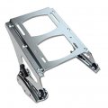 Httmt Mt502-002 503-002- Motorcycle Chrome 4-point Docking Hardware Kit And Detachable 2-up Tour Pak Mounting Luggage Rack