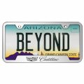Au-tomotive Gold Laser Etched Logo Cut-out License Plate Frame For Cadilac Silver