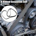 X Autohaux Car Engine Multi V-ribbed Serpentine Drive Belt No 31110r1aa01 For Honda Civic 2012-2015 1 8l