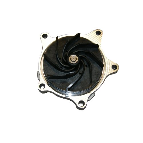 125-3000 Water Pump With Gasket Aluminum High Flow Design For Car And Truck Machined Finish Center Position
