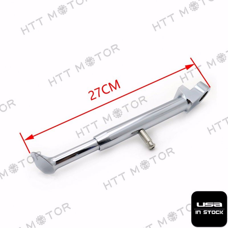 Adjustable Lowering Kickstand For 2009 2017 Yzf R1 Chrome Cnc Billet Aluminum Ak-010-cd