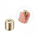 Uxcell Brass Push Button Grease Oil Cup 10x10mm Ball Oiler For Lubrication System 10pcs