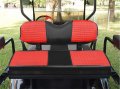 Wflnhb Golf Cart Seat Covers Front And Back Replacement For Precedent 2004-up