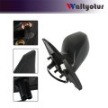 Left Rearview Mirror Power Paintable For Corolla 2003 2004 2005 2006 2007 2008 Replacement To1320178 Black Driver Side Door