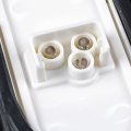 Astra Depot 8pcs 6 Oval Clear Lens Sealed 24-led White Truck Trailer Rv Reverse Backup Tail Light Wiring Plug Kit