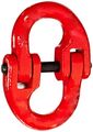 Indusco 54400012 Painted Grade 80 Drop Forged Alloy Steel Connecting Link 1 2 Trade 12000 Lbs Working Load Limit 