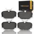 Front Brake Pads For Land Rover Discovery 1999 2000 2001 2002 2003 2004 Low Metallic Electronic Pad Wear Sensor 2 04 In Inner