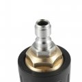 X Autohaux 1 4 Inch Quick Connect 2 5mm Rotating Spray Turbo Nozzle 4000psi For Pressure Washer Black