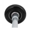 Xike 10 Pack Black 2 Nylon Garage Door Roller 7 Stem Quiet Durable And High Load Use 6200-2rs Double Seals Precision Bearings 