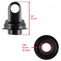 Caltric Front Drive Shaft Yokes And U-joint With Seal Compatible Arctic Cat 700 2008 2009 2010-2017