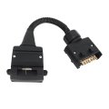 7 Pin Flat Male To 12 Female Trailer Adapter Connector Ensures Connections