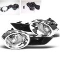 Bumper Driving Fog Lights Lamps Chrome For 2008-2010 Toyota Highlander 