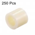 Uxcell Abs Round Spacer Washer Id 8 2mm Od 14mm Length 12mm Plastic Standoff For 3d Printer Tv Wall Mounting Electrical Outlet
