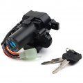 Fsfy Front Keys Ignition Switch Cylinder Lock 6 Pins Compatible With Kawasaki Klx125 Klx250 Klx250s Sf D-tracker 2009-2014