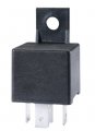 Hella 933332181 12v 40 Amp Spdt Mini Iso Relay With Bracket Black 
