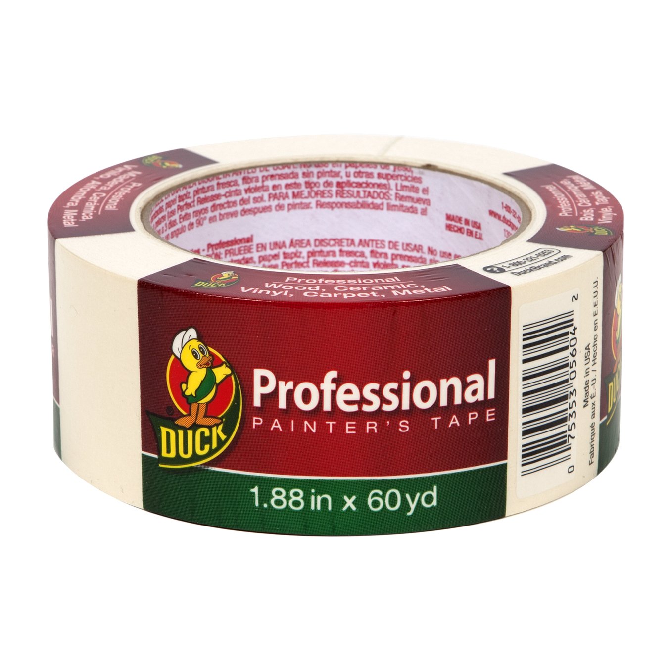 Professional Painter S Tape 1 88 In By 60 Yards Beige Single Roll