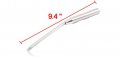 Uxcell 19mm Dia Grip Silver Tone Rotatable Tip Stainless Steel Rebar Tying Bending Tool