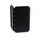 Fydun Deck Access Hatch 24x14in Inspection Cover With Lock Boat Accessory Black For Marine