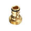 Uxcell Brass Garden Hose 3 4 Pt Male Threaded Connector Adapter