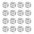 16pcs Aluminum Spacer 5 16 Id X 1 2 Od 3 8 Length 1x13x10mm Screw Standoff Bushing Plain Finish Unthreaded Round Metal For M8 