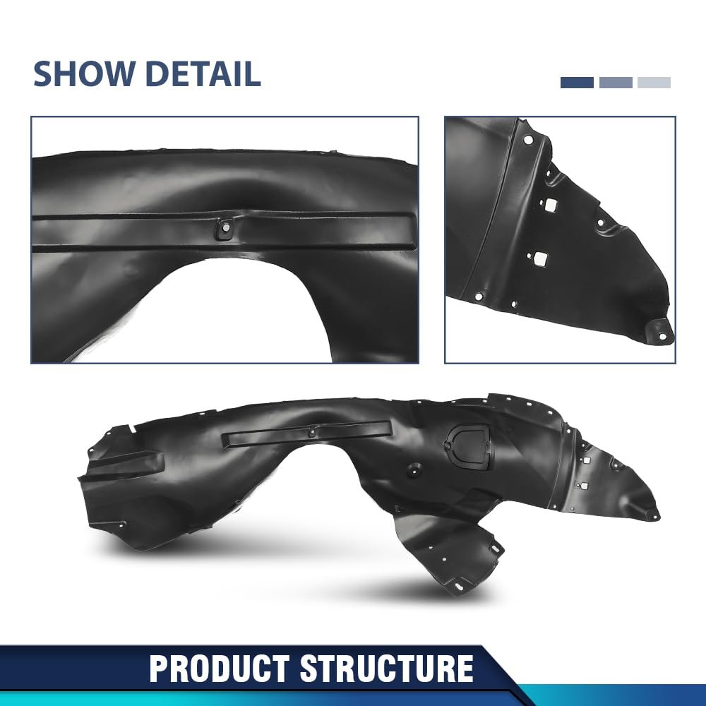 Front Fender Liner Passenger Right Side For Ford Explorer 2016-2019 Fit Police Interceptor Utility Base Fb5z16102e Fo1249178