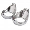 Fydun Car Exterior Front Fog Light Lamp Cover Trim Guards For Ford Focus 3 Mk3 2012-2013 2pcs