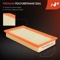 A-premium 2-pc Engine Cabin Air Filter With Activated Carbon Compatible Ford Edge 2007-2014 Mazda Cx-9 2008-2015 Lincoln Mkx