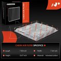 A-premium 2-pc Engine Cabin Air Filter With Activated Carbon Compatible Ford Edge 2007-2014 Mazda Cx-9 2008-2015 Lincoln Mkx