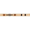 Maple Black Mahogany Southwest Inlay Banding 3 16 In W 