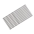 Hardware High Speed Steel 1 65mm Dia Split Point 43mm Long Twist Drill Bits 40 Pcs 