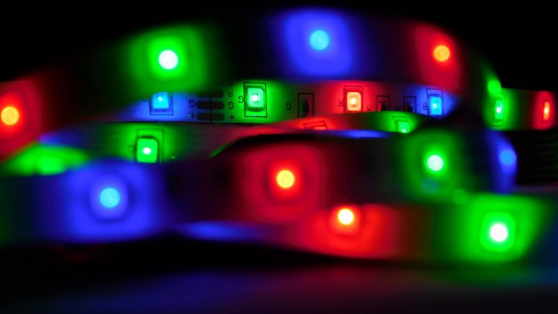 Tv Backlight Led Lights For 45 To 85 In 16 41 Ft Bluetooth App Control Rgb Strip 150 Pcs 5050 Leds Usb Powered Multicolor