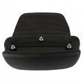 Wflnhb Rear Trunk Passenger Backrest Cushion Pad Red Stitching Replacement For Touring Cvo Street Glide Road Electra 2009-up
