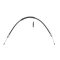 Parking Brake Cable For Buick Reatta Riviera 1990 1991 Rear Passenger Side Steel With Epdm Rubber Jacket And Mounting Bracket 