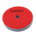 5pcs 3 500 Grit Sponge Angle Grinding Polishing Pad Wheel For Granite Mable