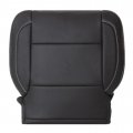 Secosautoparts Driver Side Bottom Replacement Leather Seat Cover And Foam Cushion Black Compatible With Chevy Silverado Gmc