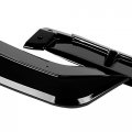 Auto Dynasty 3pcs Car Front Bumper Lip Spoiler Wing Body Kit Compatible With Honda Fit 18-20 Glossy Black