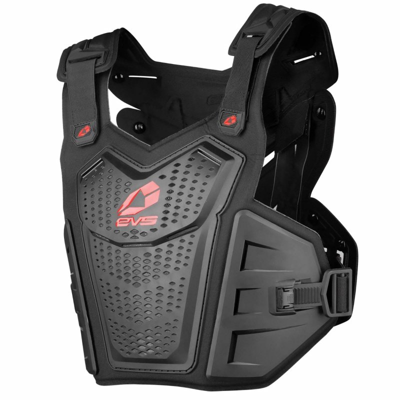 Evs Sports Unisex Adult Off-road Powersports Protective Gear Black Red Small-medium Us