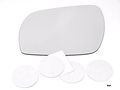 Left Driver Mirror Glass Lens For 2003 To 2007 Nissan Murano Non Heated With Adhesive Convex Clear 8 1 5 In Diagonal 