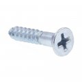 Prime-line Wood Screws Flat Head Phillips Drive 9 X 1 In Zinc Plated Steel 50 Pack 