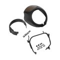 Motorcycle Headlight Fairing And Cowl Stay Bracket For Honda Rebel Cmx1100 2021 2025 Matte Black With Smoke Windshield Abs 